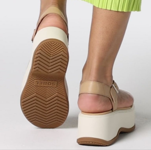 SOREL Women's Dayspring Ankle Strap Platform Sandal, Size 6 - Picture 5 of 11